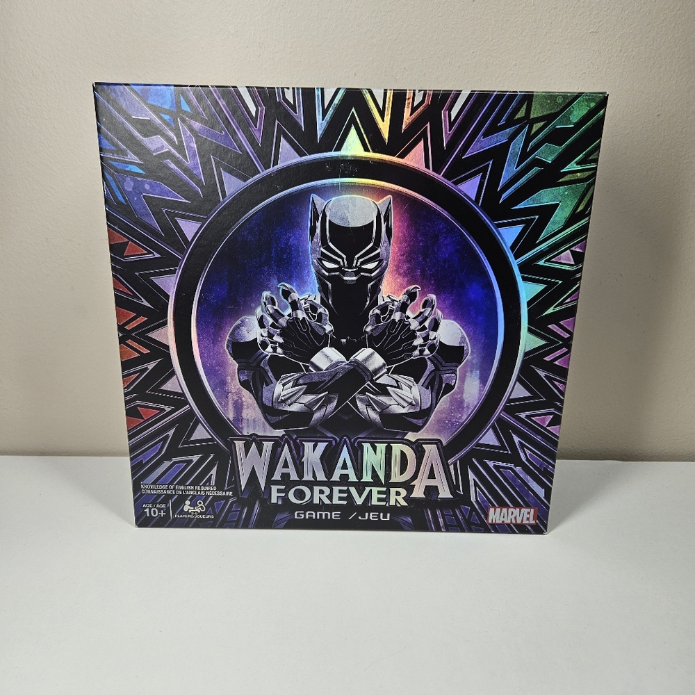 Wakanda Forever Board Type Game by Spinmaster - NEW, Marvel, Black Panther